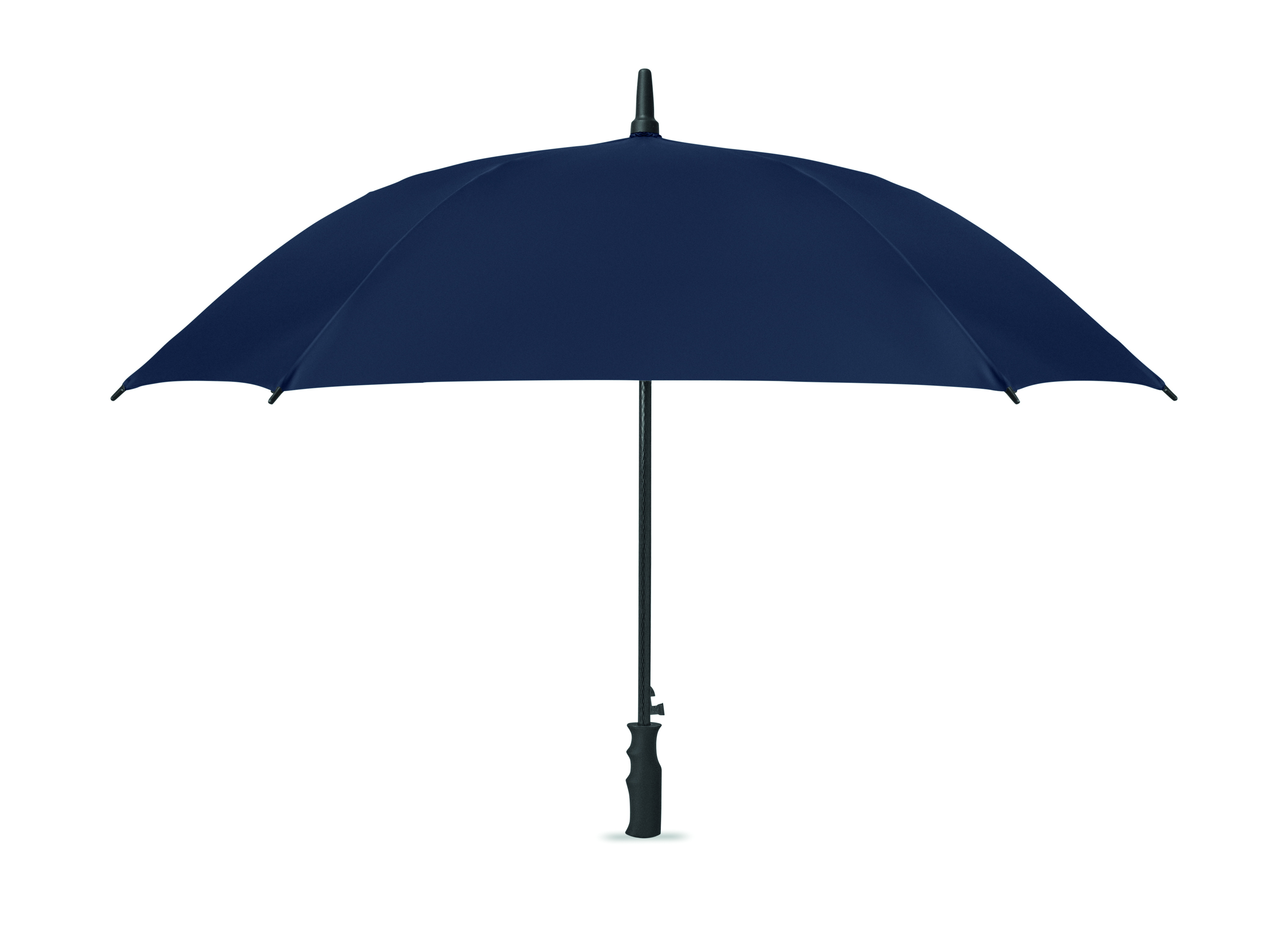 Parapluie carré 23" personnalisé en pongé 190T Amboli Bleu marine